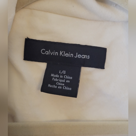 CALVIN KLEIN JEANS classy ivory jacket - Picture 3 of 6